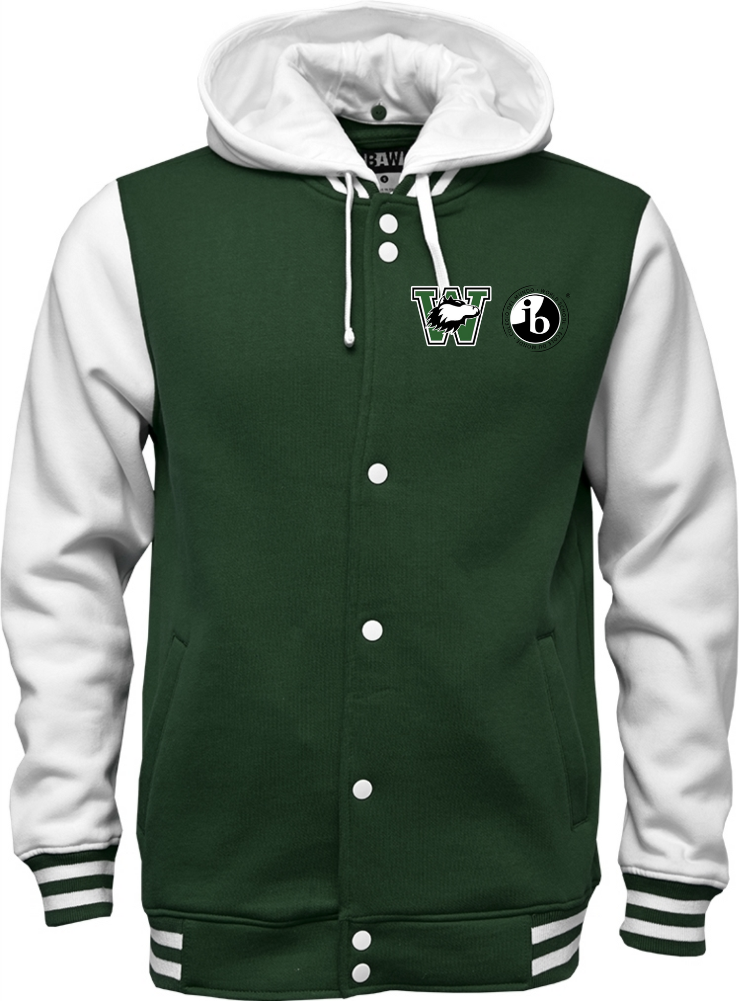 Walker Adult Letterman Jacket No Name