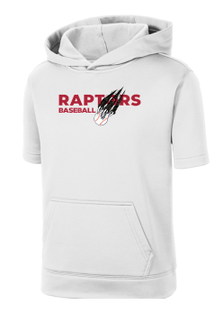 Raptors Short Sleeve Pullover Hoodie