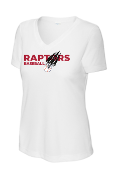 Raptors Women's V-neck Performance Shirt