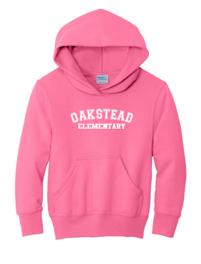 Oakstead Neon Pink Hoodie