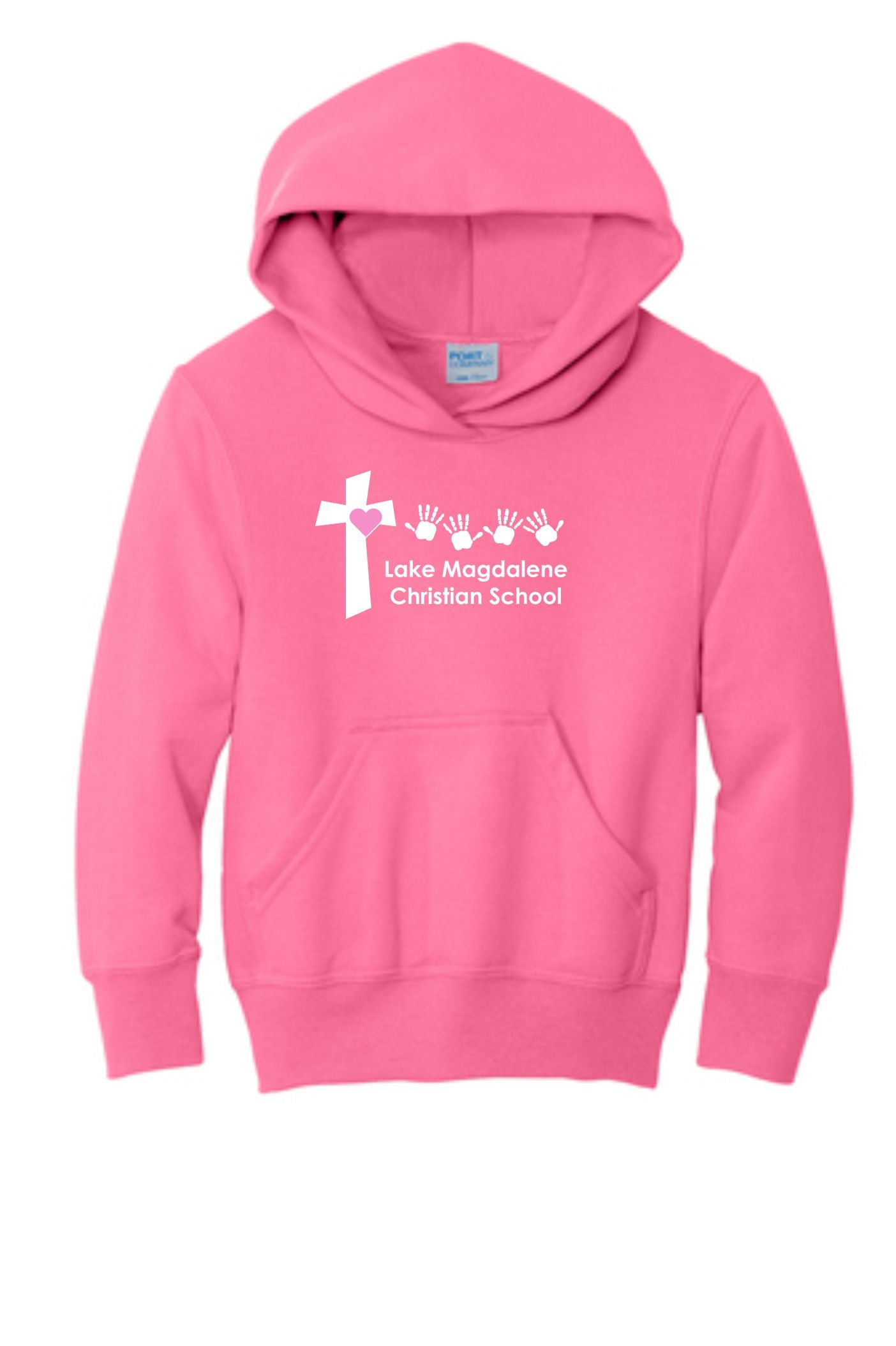 Lake Magdalene Youth Hoodie-Pink